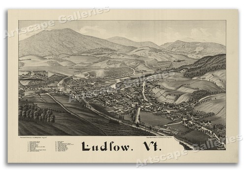1885 ludlow vermont vintage - ludlow,