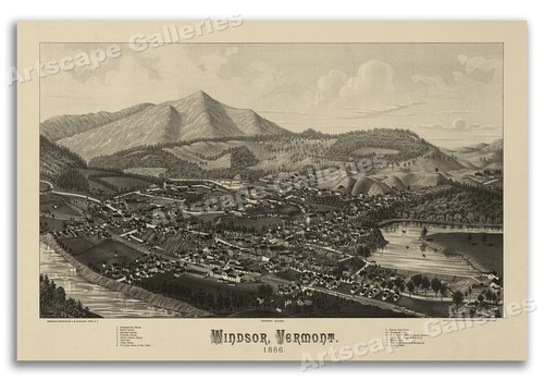 Windsor vermont 1886 - 1886, historic