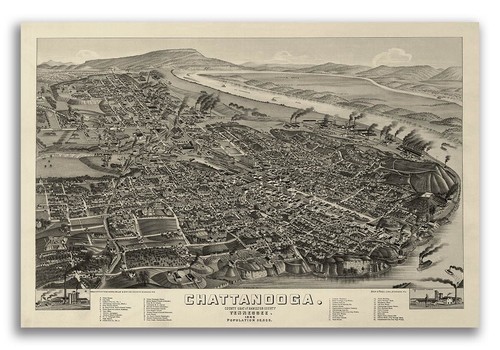 1886 chattanooga tennessee - 1886,