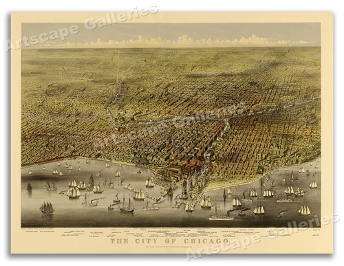1874 chicago illinois - 1874,