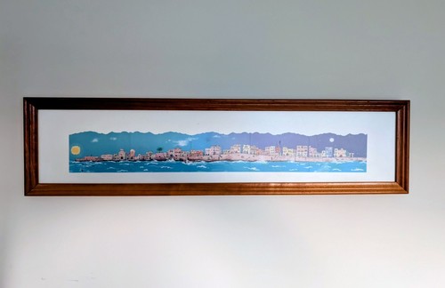 Panoramic art print