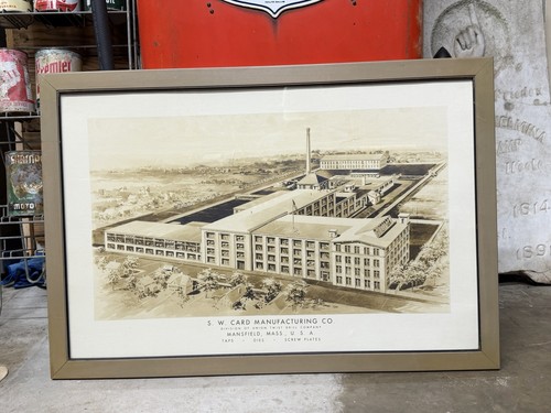 Antique panoramic factory - antique,