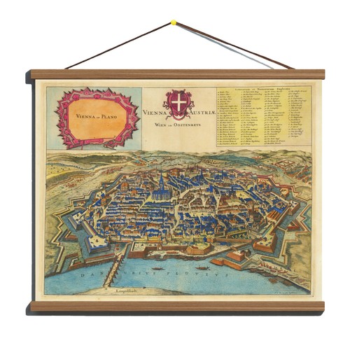Ancient 1698 panoramic - ancient,