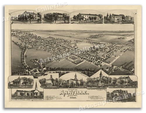 Annville pennsylvania 1888 - pennsylvania,